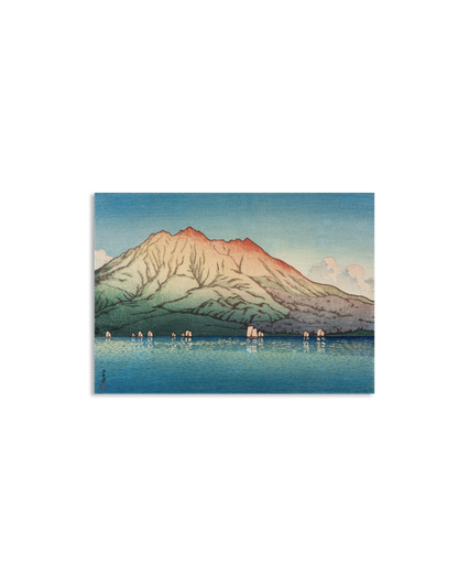Hasui Sakurajima Kagoshima Acrylic Magnet - MFA Boston Shop